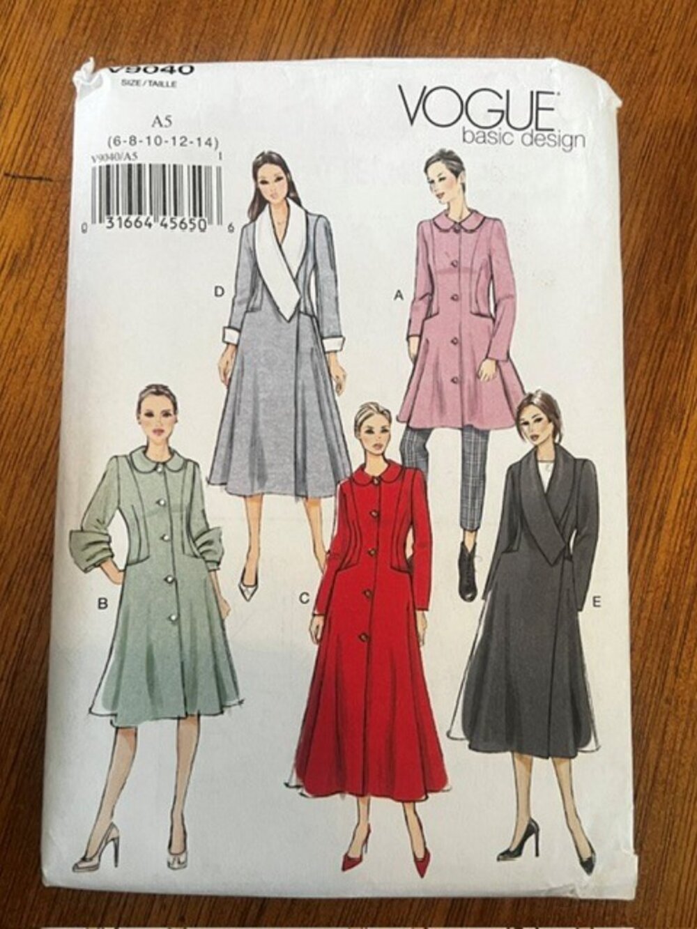 Vintage Vogue Sewing Patterns 3. PRICE IS PER PATTERN. Comment Pattern #.